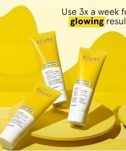 مقشر لتفتيح الوجه Acure brightening facial scrub