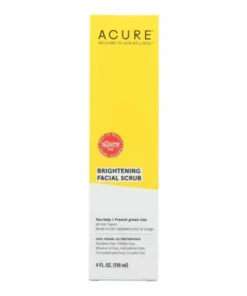 مقشر لتفتيح الوجه Acure brightening facial scrub