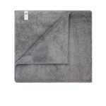 ⁦منشفة استحمام رمادي BATH TOWEL GREY⁩ - الصورة ⁦2⁩