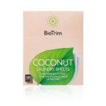 شرائط غسيل جوز الهند من بيوتريم 38 قطعة BIOTRIM LAUNDRY SHEETS COCONUT, 38 PCS