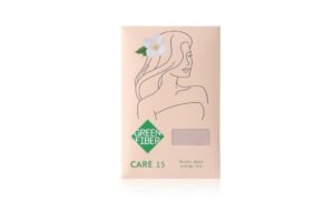 ⁦قفاز إسفنجي سكربر ذو الجانبين بيج DOUBLE-SIDED SPONGE MITTEN BEIGE⁩ - الصورة ⁦2⁩