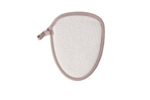 ⁦قفاز إسفنجي سكربر ذو الجانبين بيج DOUBLE-SIDED SPONGE MITTEN BEIGE⁩ - الصورة ⁦4⁩