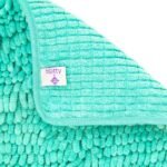 ⁦منشفة يد للأطفال فيروزية Totty baby hand towel turquoise⁩ - الصورة ⁦3⁩