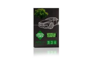 ⁦فوطة سيارة للتنظيف الجاف رمادي واخضر DRY CLEANING CAR TOWEL, GREY-GREEN⁩ - الصورة ⁦2⁩