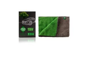 فوطة سيارة للتنظيف الجاف رمادي واخضر DRY CLEANING CAR TOWEL, GREY-GREEN