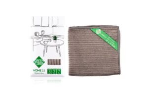 فوطة الامتصاص اللون الرمادي صغيرRIBBED CORDED FIBER, GRAY
