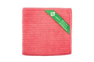 ⁦فوطة الامتصاص اللون المرجاني صغير RIBBED CORDED FIBER, CORAL⁩ - الصورة ⁦2⁩