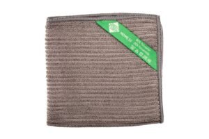 ⁦فوطة الامتصاص اللون الرمادي صغيرRIBBED CORDED FIBER, GRAY⁩ - الصورة ⁦2⁩
