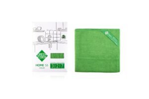 فوطة امتصاص اخضر كبير FIBER VELVET ، GREEN
