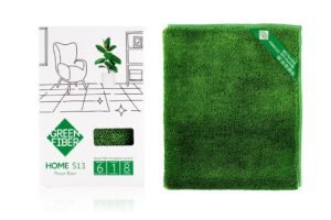 فوطة تويست للارضيات اخضر كبير FIBER TWIST FOR FLOORING, GREEN