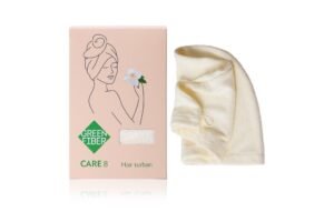 تربان شعر ، حليبي-أبيض CARE 8 HAIR TURBAN, MILKY-WHITE