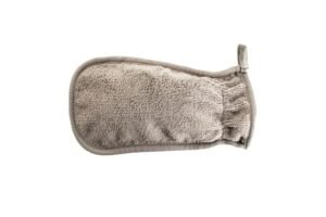 ⁦قفاز الاستحمام رمادي SHOWER SCRUB MITTEN, GRAY⁩ - الصورة ⁦4⁩