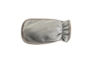 ⁦قفاز الاستحمام رمادي SHOWER SCRUB MITTEN, GRAY⁩ - الصورة ⁦3⁩