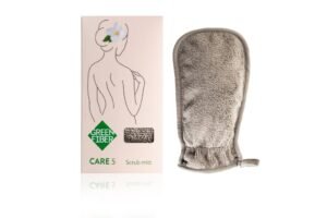 قفاز الاستحمام رمادي SHOWER SCRUB MITTEN, GRAY