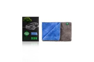 فوطة سيارة للتنظيف الجاف رمادي و ازرق DRY CLEANING CAR TOWEL, GREY-BLUE